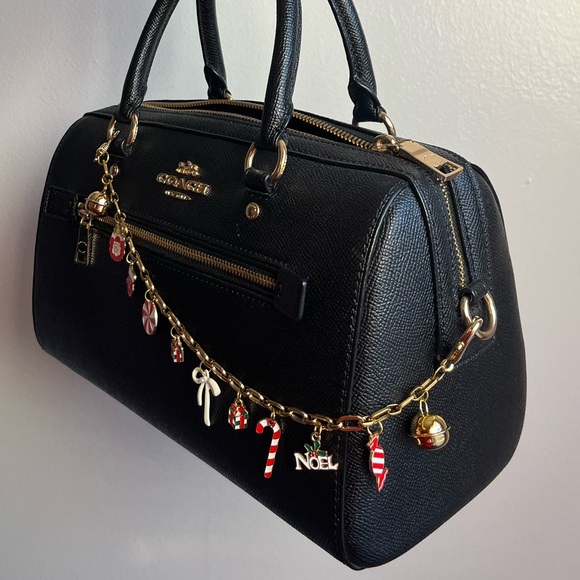 Christmas theme purse charm strap - Picture 2 of 2